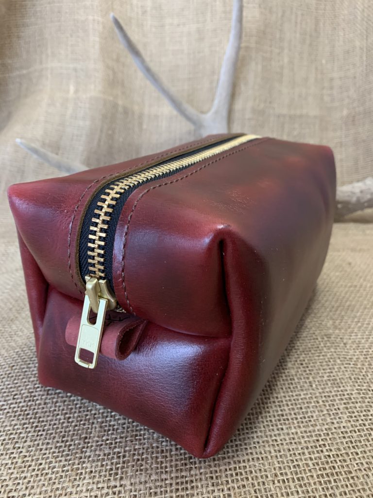 Large Red Dopp Kit