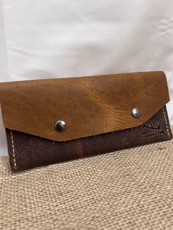 Tan/Brown Long Wallet