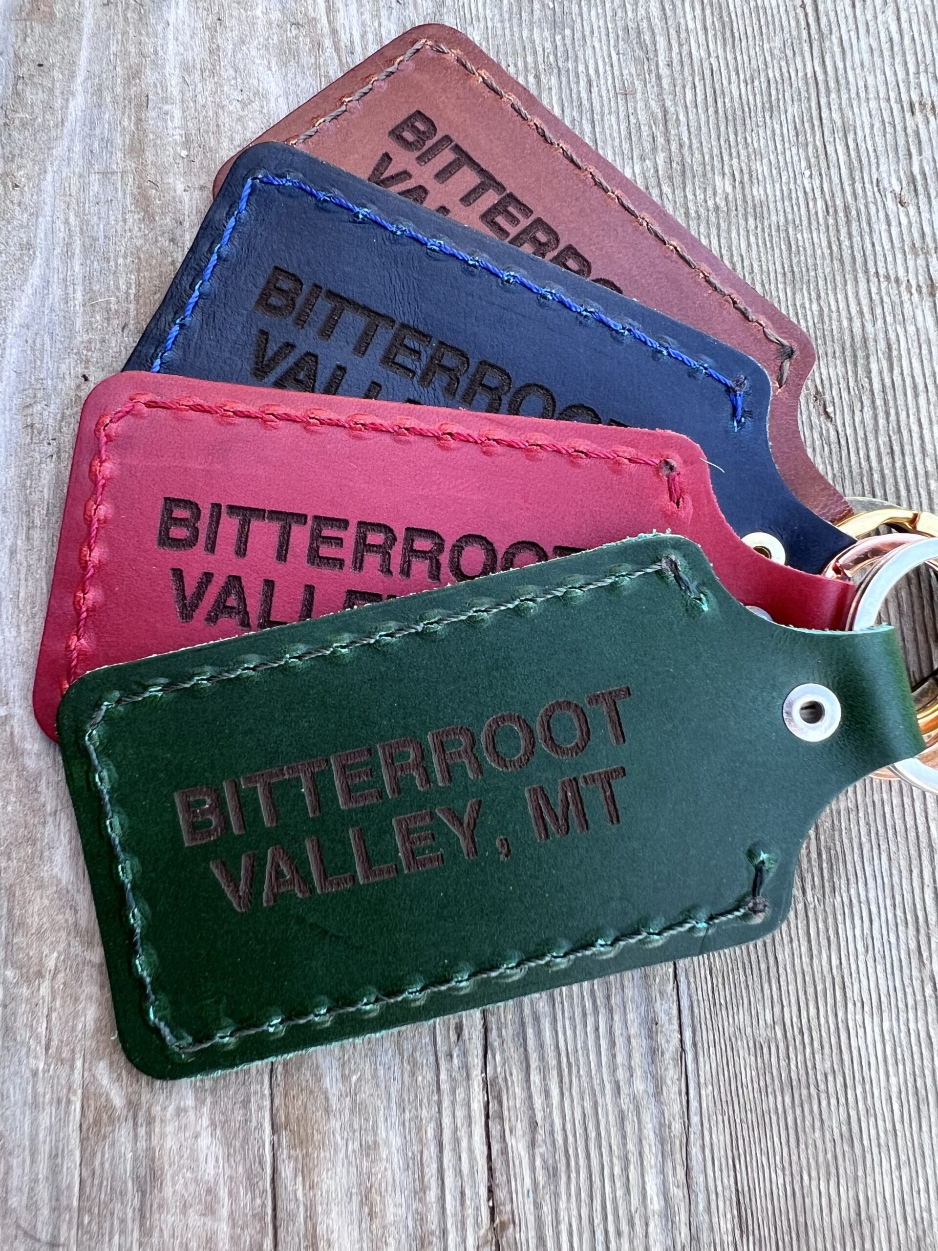 Back of Bitterroot Valley, MT Keychains