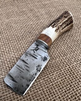 Cheese Cleaver - Antler Handle