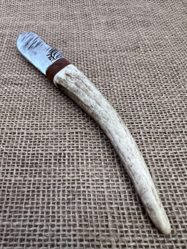 Cheese Spreader - Antler Tip Handle - Image 3