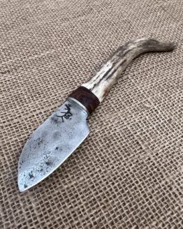 Cheese Knife - Antler Tip Handle