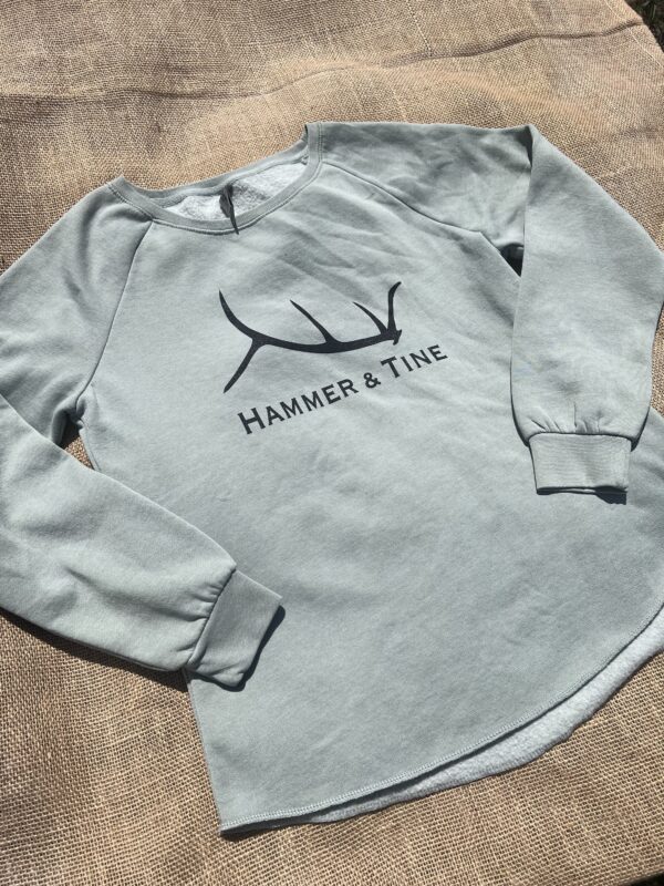 Ladies Crew Neck Sweatshirt - Image 2