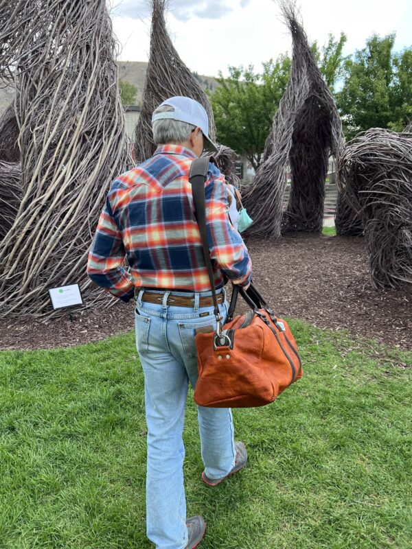 Brick Orange Duffel Bag - Image 8