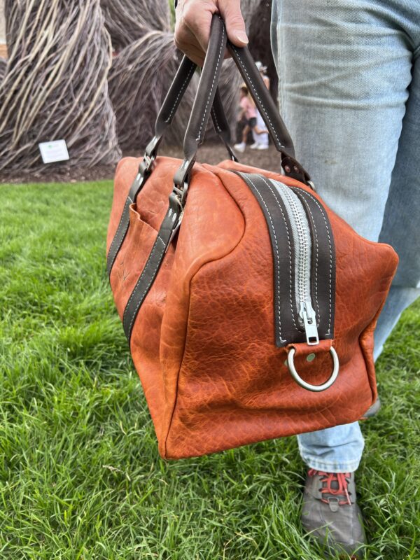 Brick Orange Duffel Bag