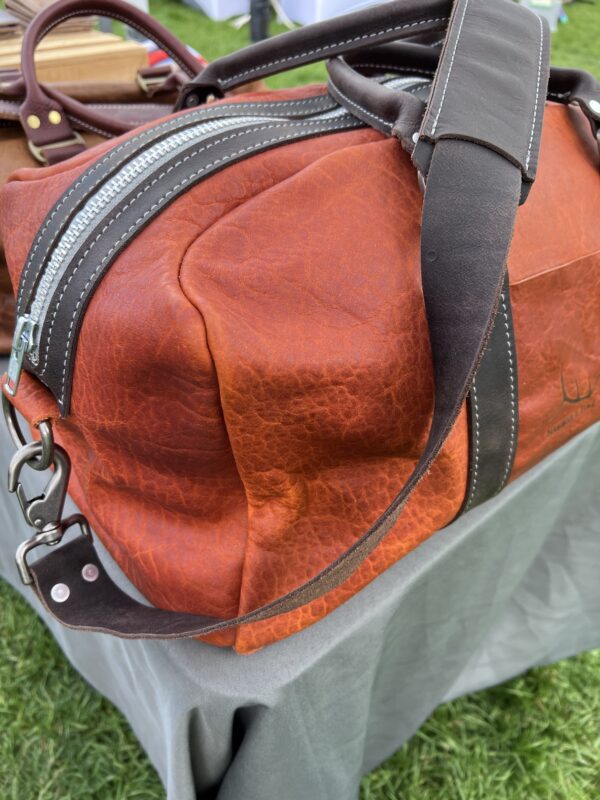 Brick Orange Duffel Bag - Image 5