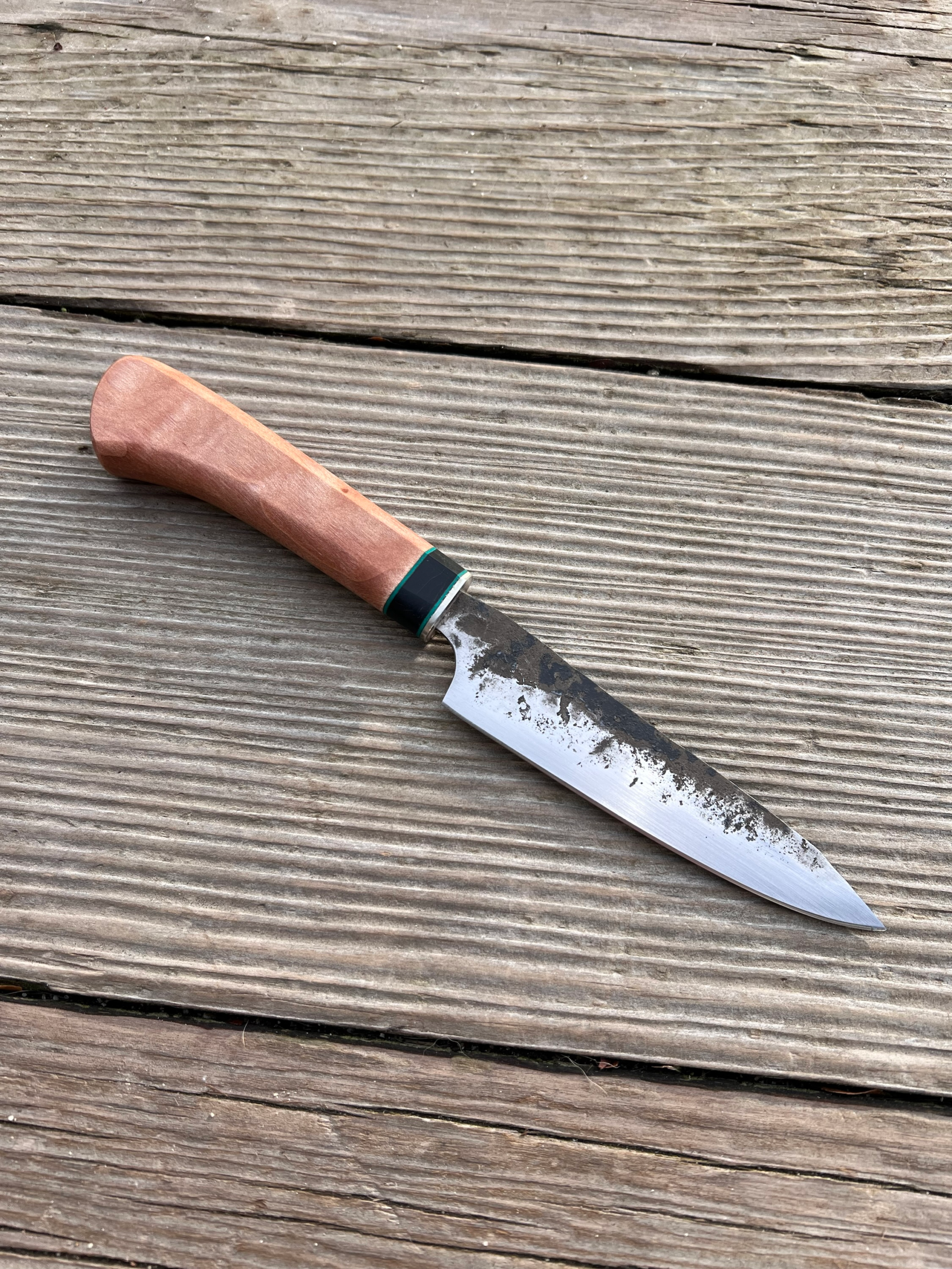 Quilted Maple Petty Knife