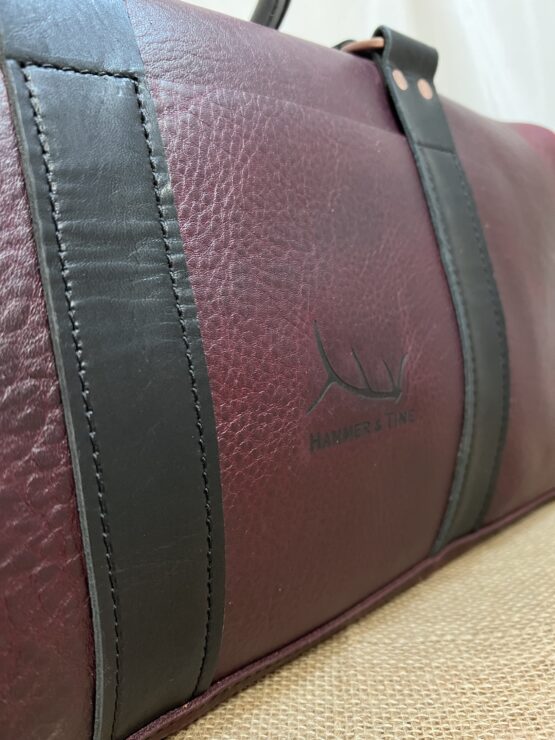 Burgundy Duffel Bag - Image 7