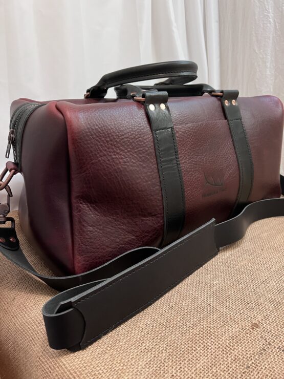 Burgundy Duffel Bag - Image 6