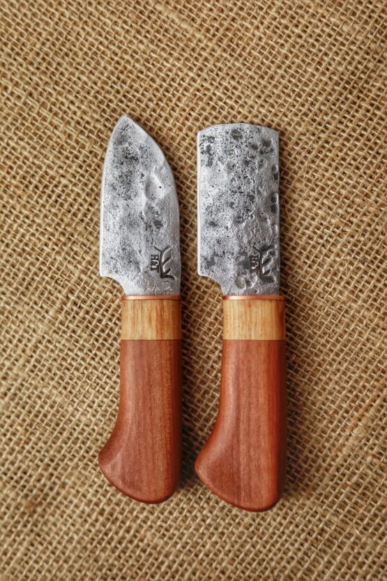 Cheese Knife Set of 2- Wood Handles