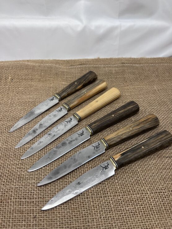 Steak Knife Set of 6 - Pine Handles - Image 2