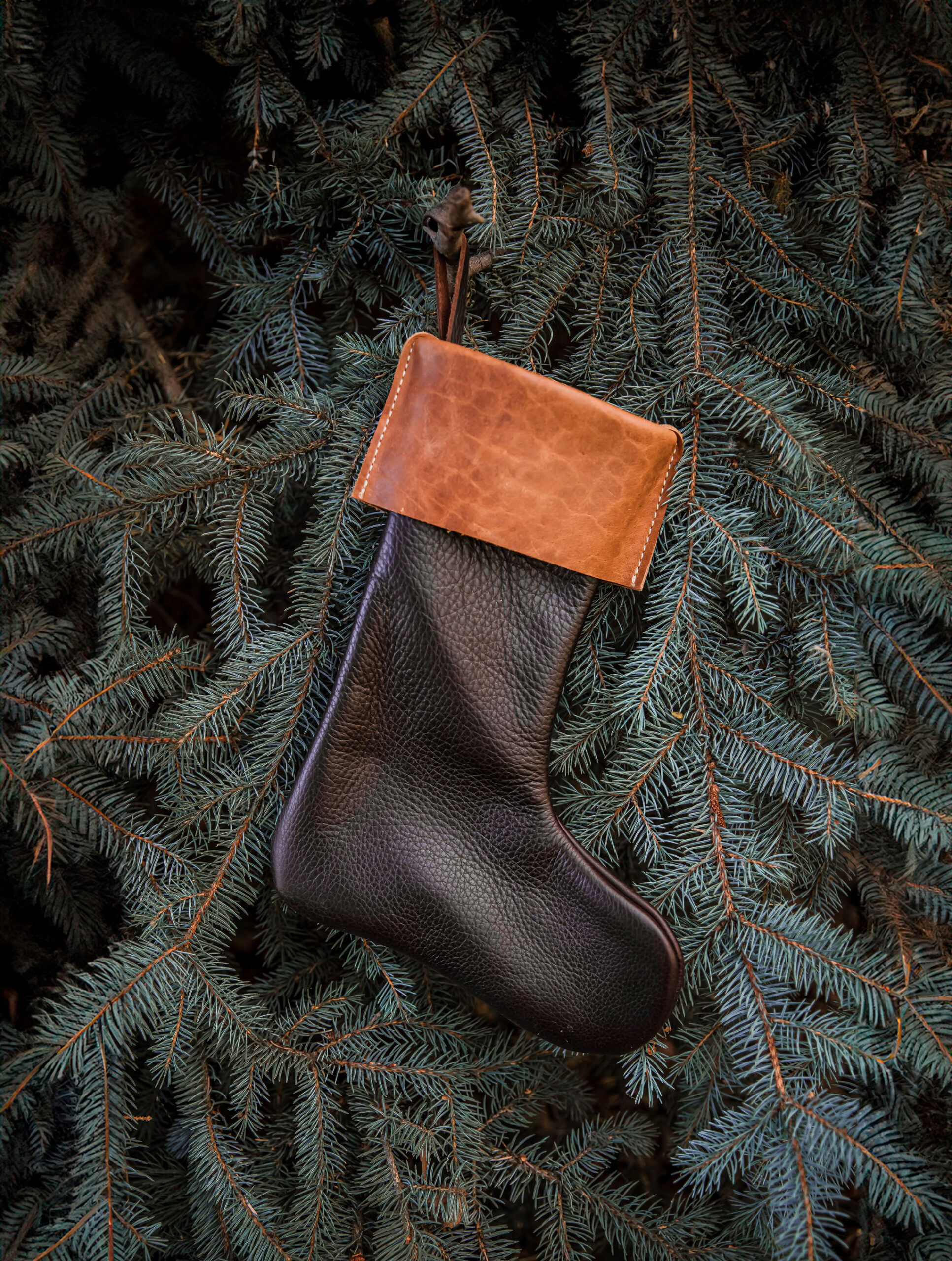 Chocolate Brown Stocking