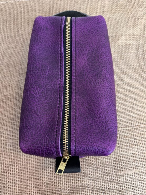 Small Dopp Kit - Purple - Image 4