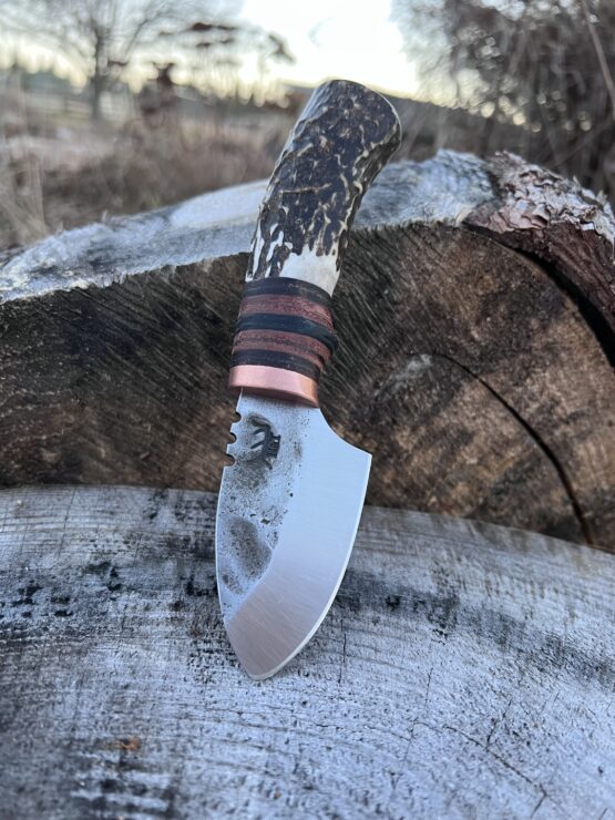 Elk Hunter - Antler Handle Copper Bolster - Image 2