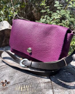 Small Purse - Purple/Dark Grey