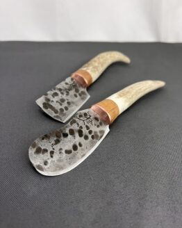 Cheese Knife Set of 2- Antler Handles